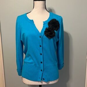 Brand Red Blue Cardigan